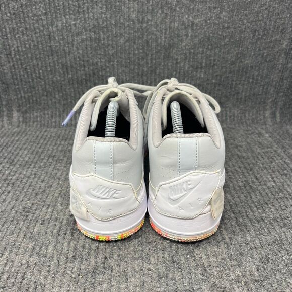 Nike Air Force 1 Jester XX Floral Print Platinum Gray Women’s 10 AV2461-001 - Picture 4 of 8